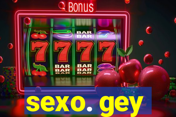 sexo. gey